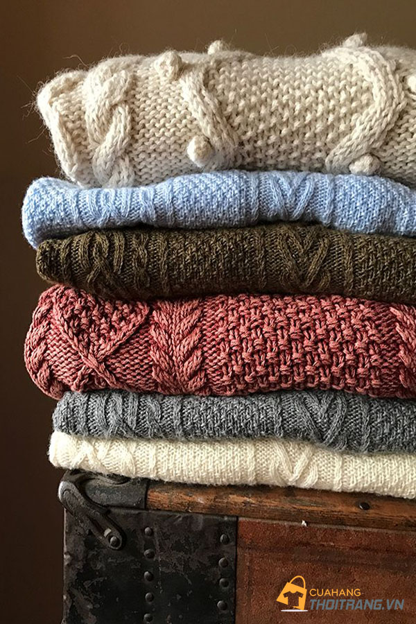 Cách bảo quản áo len