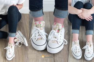 Giày Converse: Bật mí cách tùy chỉnh giày converse với vải