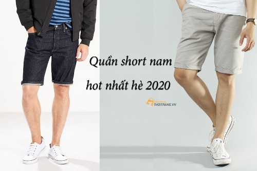 Top 5 mẫu quần short nam hot nhất mùa hè năm 2020