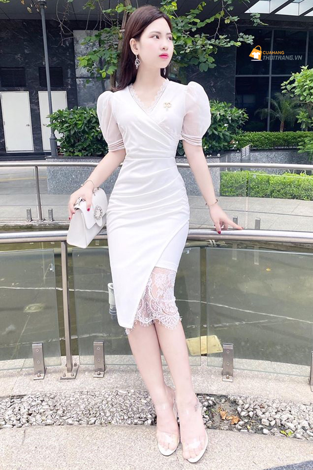 Những mẫu chân váy trắng siêu đẹp cho nàng nét tinh khôi  May Phương Thảo
