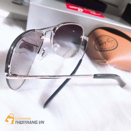 Kính mát nữ Rayban Rimless không viền siêu nhẹ dáng aviator, màu cực sang.