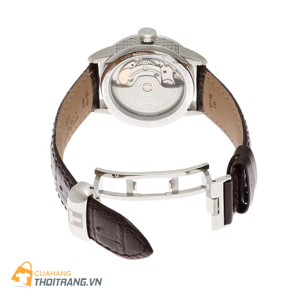Đồng hồ Tissot Luxury Ladies T086.207.16.261.00 có đường kính 33 mm và độ dày 9.8 mm. Mặt kính được làm bằng chất liệu kính sapphire. Dây đeo được làm bằng da mang lại phong cách thanh lịch cho người sử dụng.