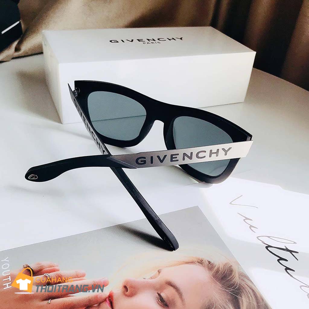 Kính mát Givenchy mắt vuông cao cấp chống UV400, thiết kế mắt vuông dễ đeo, màu sắc thời trang