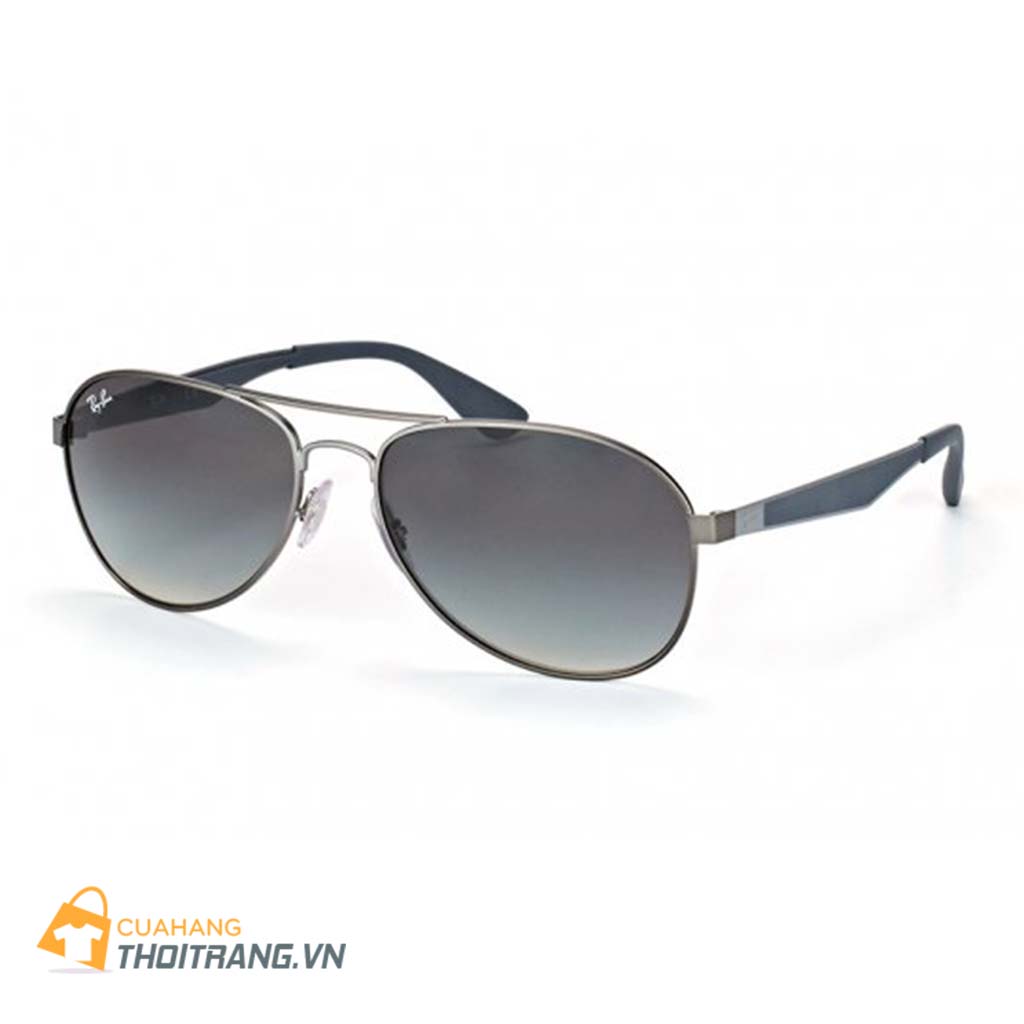 Kính mắt Rayban RB3549 029/11 kiểu dáng Aviator kinh điển nhưng trẻ trung và sành điệu với mắt cắt hợp kim sành điệu, gọng kim loại là titan (thép) sang trọng rất bền mầu